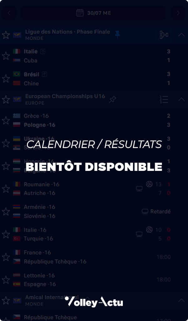 Calendrier-Résultats