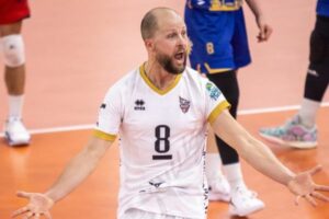 Axel Jacobsen avec le maillot de Cannes
