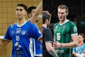 Photos de Venislav Antov et Pablo Kukartsev (Levski Sofia, Tourcoing)