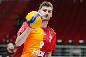 Jean Patry avec le maillot du Galatasaray