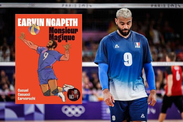 Earvin Ngapeth aux Jeux Olympiques de Paris