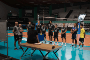 Photo des poitevins à l'entraînement (Alterna SPVB)