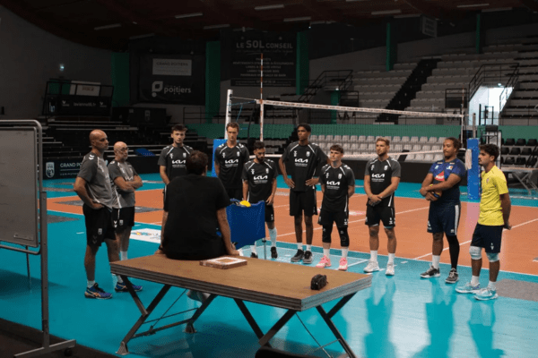 Photo des poitevins à l'entraînement (Alterna SPVB)