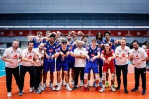 Victoire de l'équipe de France contre la Tunisie