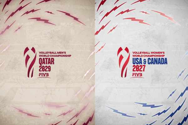 Photos des affiches officielles. (Volleyballworld)