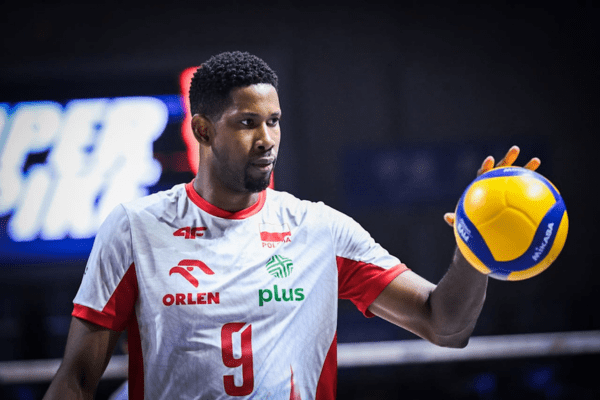 Photo de Wilfredo Leon en Ligue des Nations. (Volleyballworld)