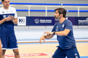 Photo de Pedro Uehara lors d'un entraînement (Saint-Nazaire)