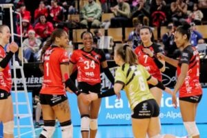 Les joueuses de Chamalières.