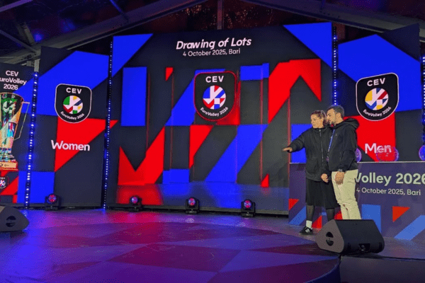 Photo du plateau où aura lieu le tirage (CEV)