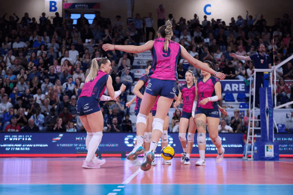 Photos des joueuses d'Evreux lors de la saison 2024-2025. (Evreux Volley-Ball)
