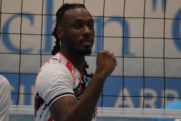 Photo d'Ibrahim Touré. (Narbonne Volley)