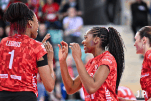 Photo de joueuses de l’équipe de Mulhouse. (Jean-Pierre Kieffer)