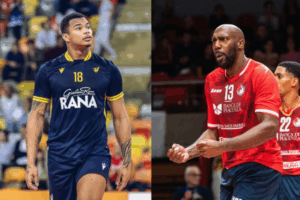 Darlan Souza à gauche, Robertlandy Simon à droite. (Verona Volley & Piacenza)
