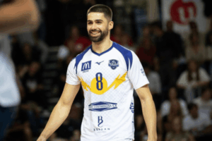 Cédric Da Silva lors de la saison 2024-2025. (Fréjus Var Volley)