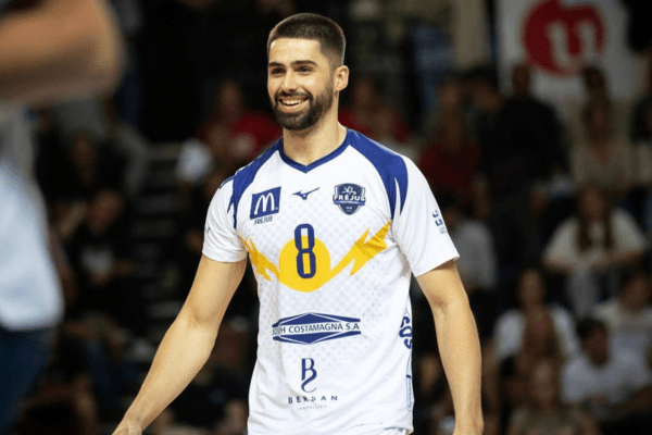 Cédric Da Silva lors de la saison 2024-2025. (Fréjus Var Volley)