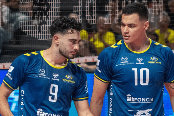 Tibo Rippert à gauche et Axel Rodriguez, à droite. (Spacer's Toulouse)