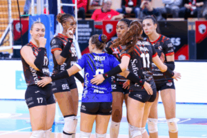 Les joueuses de Chamalières.