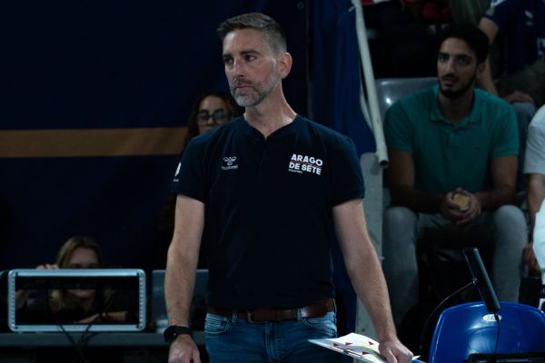 Fulvio Bertini lors du match contre Paris (Leo Trimbur)