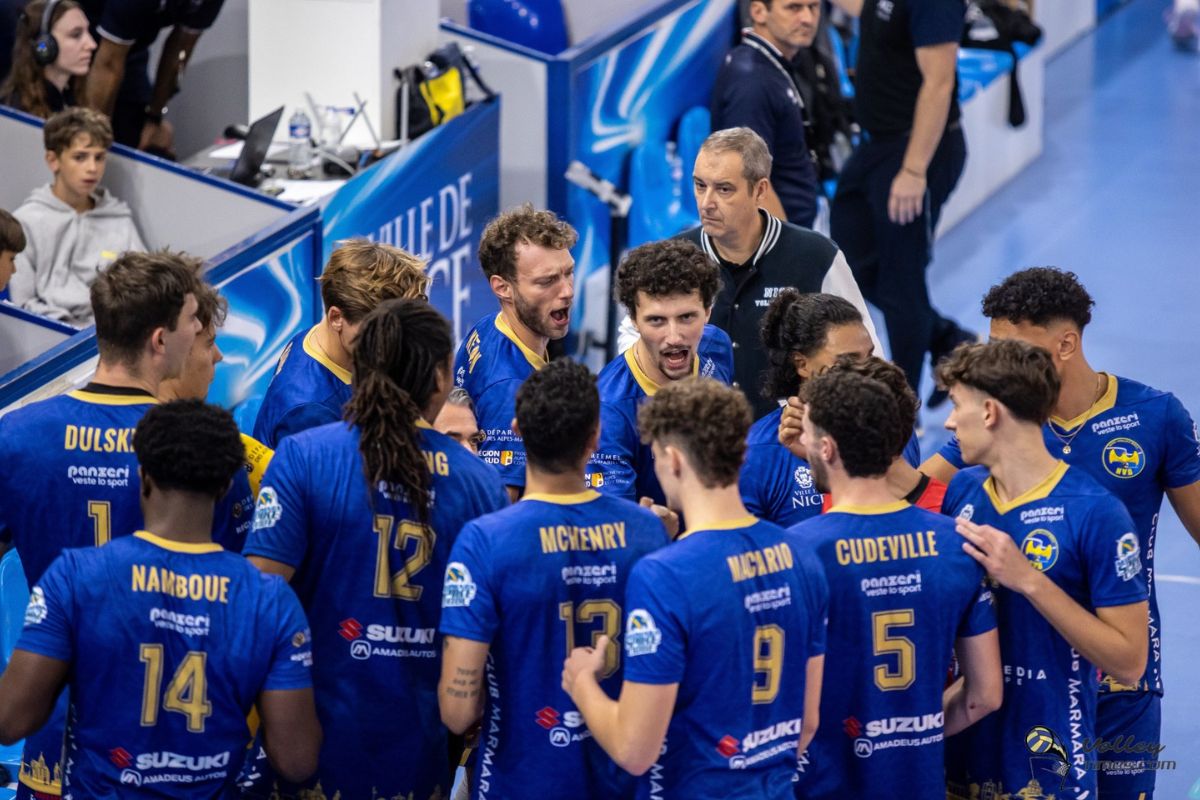 Les Niçois n’ont toujours pas remporté le moindre match à domicile cette saison. (Volleytimes)