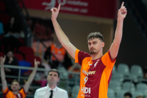 Jean Patry est actuellement sixième meilleur marqueur de l’Efeler Ligi. (Galatasaray)