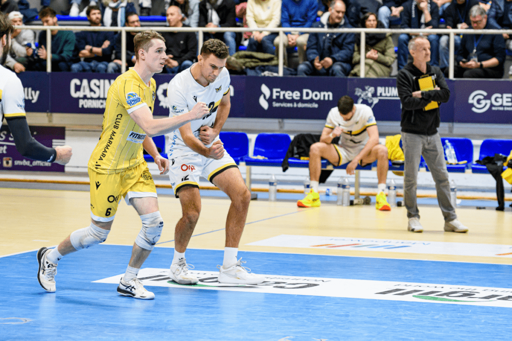 Mardi soir, le Plessis-Robinson a décroché sa neuvième victoire. (LNV - Saint-Nazaire)