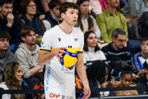 Maxwell Elgert a été désigné MVP de la rencontre face à Saint-Nazaire. (LNV - Saint-Nazaire)