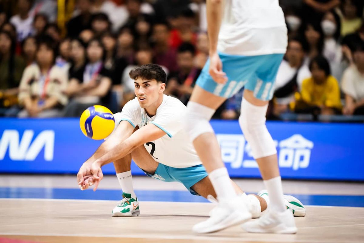 Lucas Conde a disputé la Ligue des Nations 2025 cet été avec l’équipe d’Argentine. (Volleyballworld)