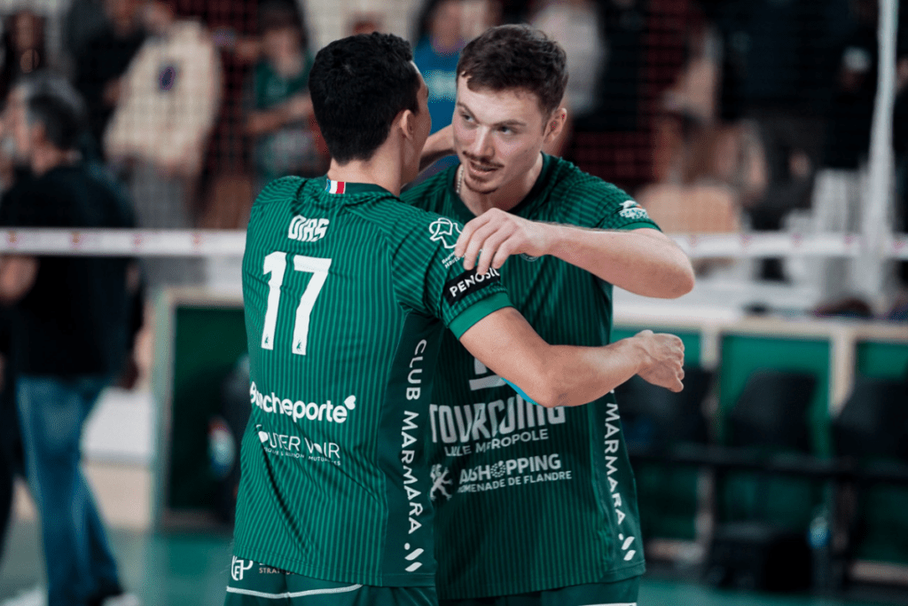 Avec 16 blocs en MSL, Simon Roehrig est le meilleur bloqueur de Tourcoing en ce début de saison. (LNV - Tourcoing)