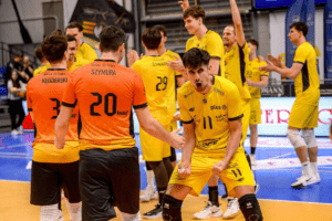Pour sa première saison en Pologne, Antoine Pothron s’impose déjà comme l’un des meilleurs réceptionneurs-attaquants de la PlusLiga. (PlusLiga)