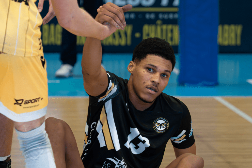 Joévin Wa Bala a été touché en tout début de match lors de la 11e journée. (Leo Trimbur)