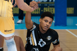 Joévin Wa Bala a été touché en tout début de match lors de la 11e journée. (Leo Trimbur)