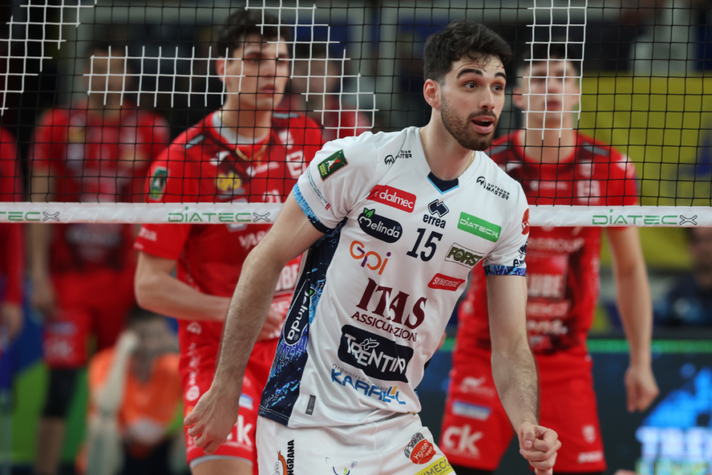 Daniele Lavia s’est blessé avant le Championnat du monde aux Philippines. (LegaVolley)