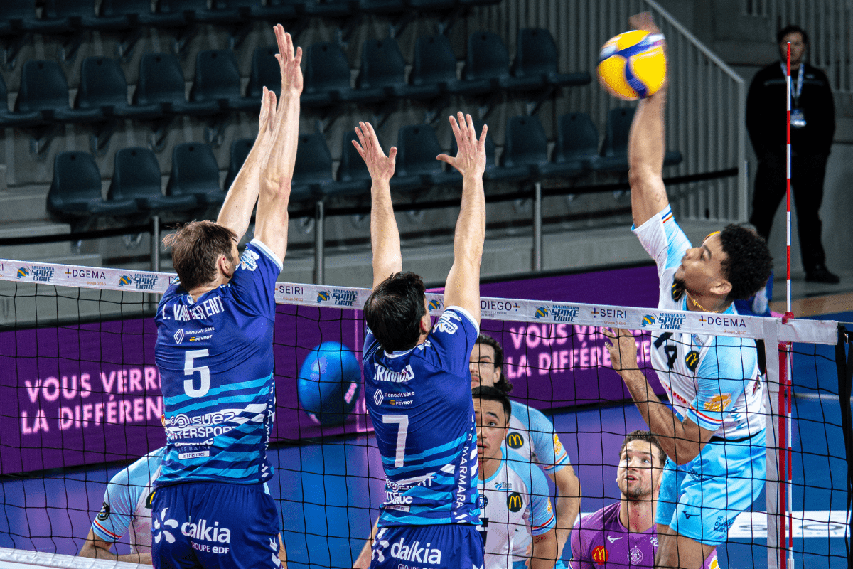 Tours a signé dimanche une troisième victoire de suite, toutes compétitions confondues.(LNV - Sète - Laura Belliard)