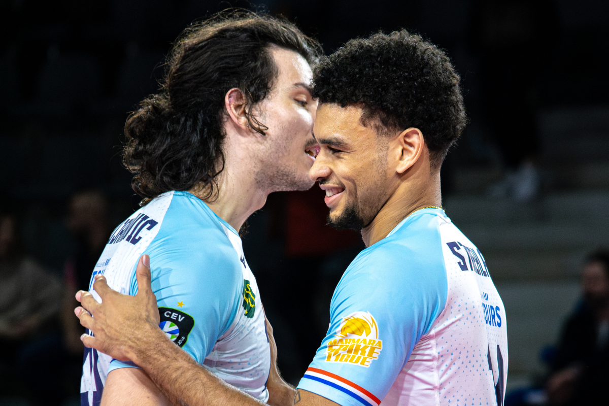 Alexandre Strehlau enchaîne les titularisations depuis la rencontre face à Ziraat. (LNV - Sète - Laura Belliard)