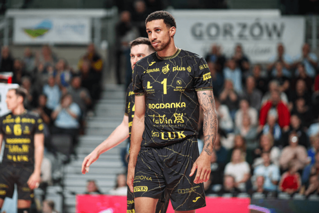 Cette saison, Daenan Gyimah s’est déjà imposé en remportant la Supercoupe de Pologne. (PlusLiga)