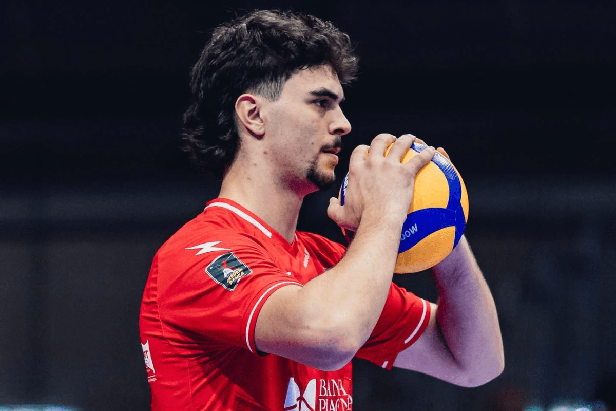 Cette saison, Joris Seddik avait déjà connu une titularisation avec Piacenza, mais uniquement en CEV Cup. (LegaVolley)