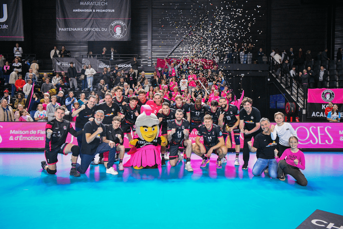 Narbonne s’est imposé à deux reprises face à l’Arago de Sète lors de la saison régulière. (LNV - Narbonne (JM Cornu))