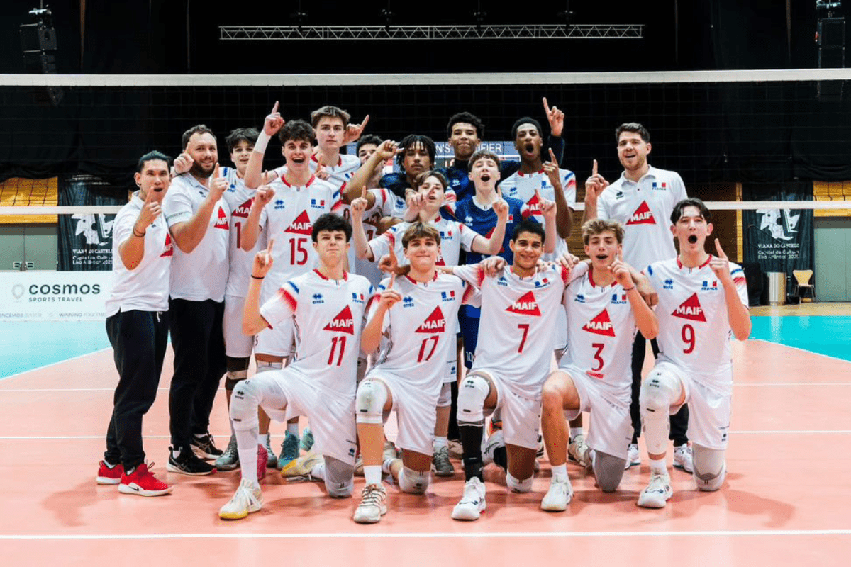 Après sa victoire 3-1 mardi, l’équipe de France U18 enchaîne avec un succès net 3-0 mercredi. (Fédération Portugaise)