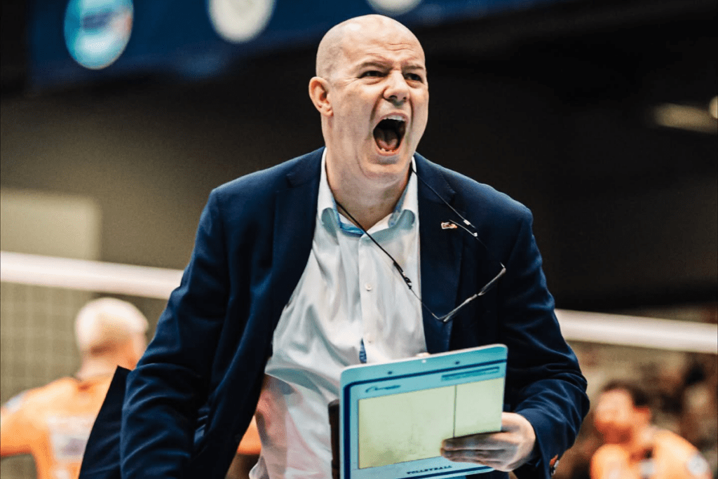 Joel Banks avait un contrat avec Berlin jusqu’en 2028. (BR Volleys)