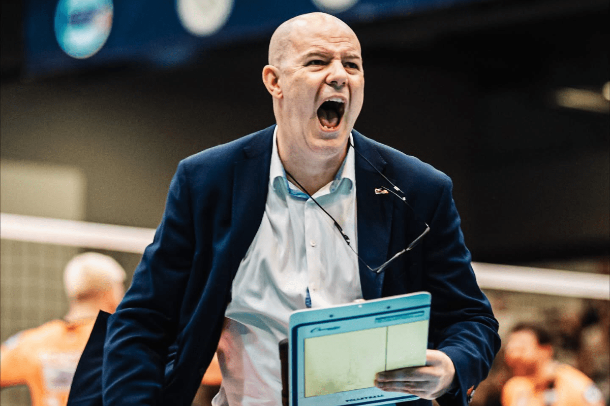 Joel Banks avait un contrat avec Berlin jusqu’en 2028. (BR Volleys)