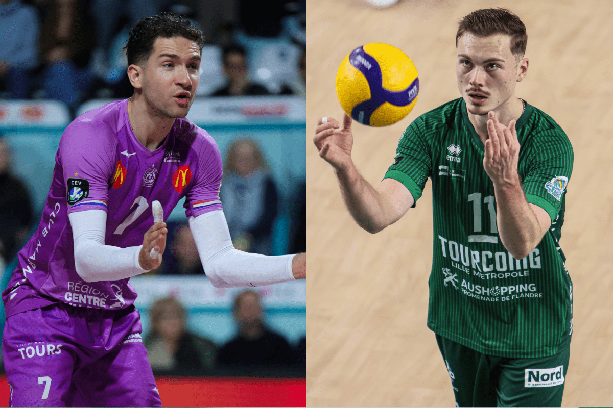 La quinzième journée de la Marmara SpikeLigue s’est clôturée avec la sélection de l’équipe type. (LNV - Tours (Hélène Matrat) - Tourcoing)