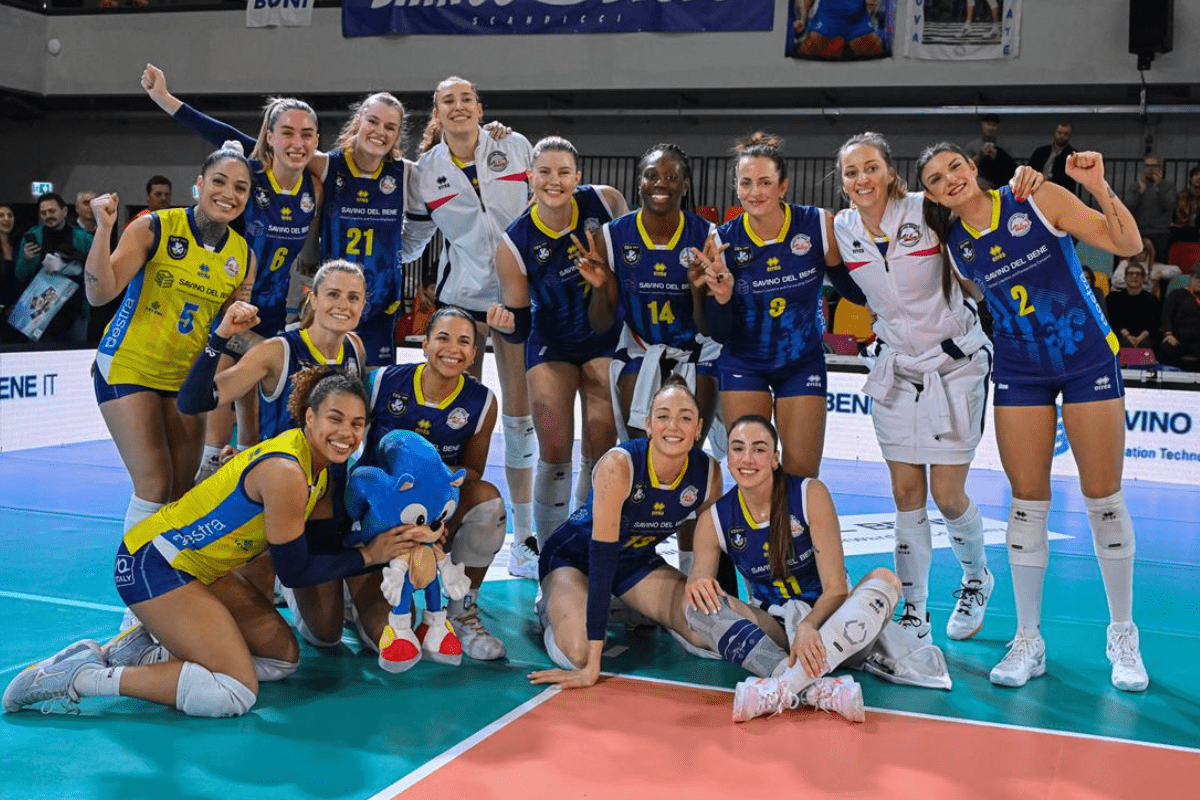 Scandicci occupe actuellement la deuxième place du groupe A. (CEV)