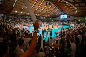 Poitiers affiche une moyenne de 1 939 spectateurs à domicile cette saison en Marmara SpikeLigue. (Photo : Club de Poitiers)