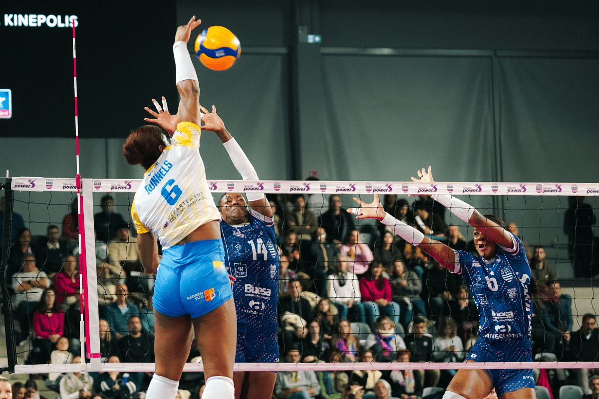 Breana Runnels compte 233 points à son actif en Saforelle Power 6. (LNV - Béziers)