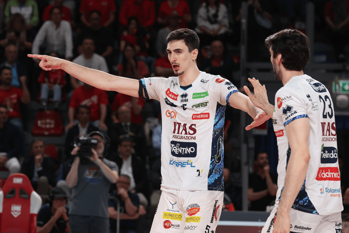 Trentino devra se passer de son meilleur marqueur dimanche face à Perugia. (LegaVolley)
