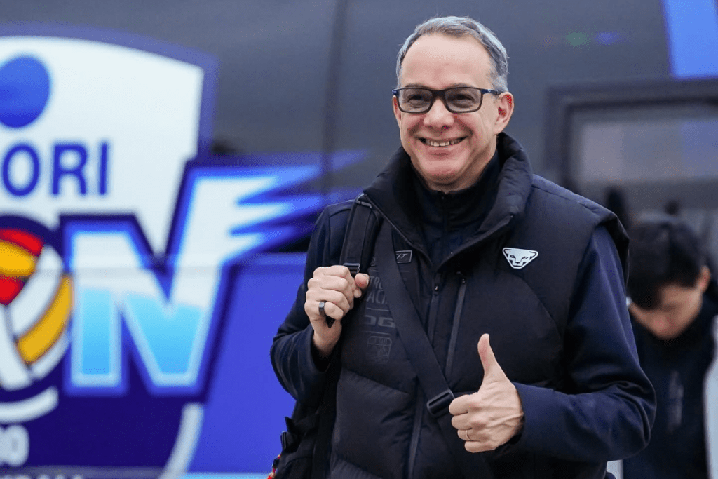 Mauricio Paes a remporté à deux reprises le championnat de France en tant qu’entraîneur principal du Paris Volley. (Seoul Woori Card WooriWON)