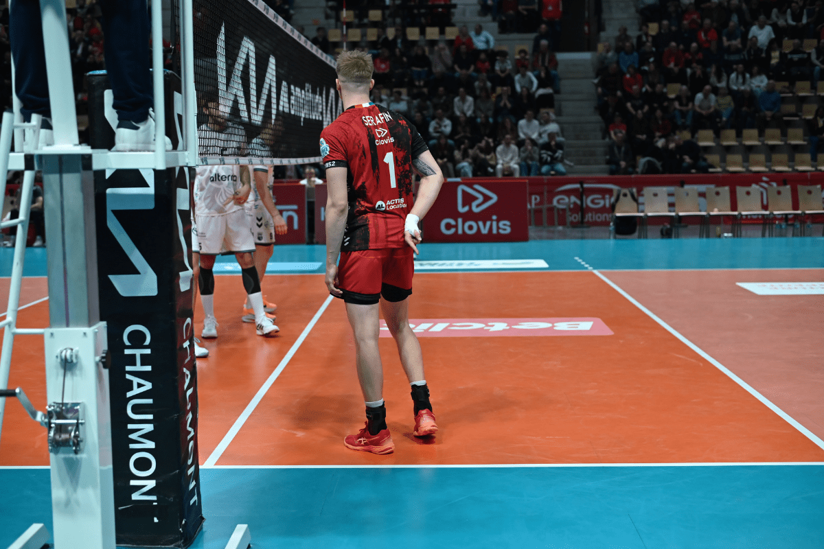 Sergiusz Serafin prendra place dans le 7 majeur ce soir contre Paris. (LNV - Chaumont)