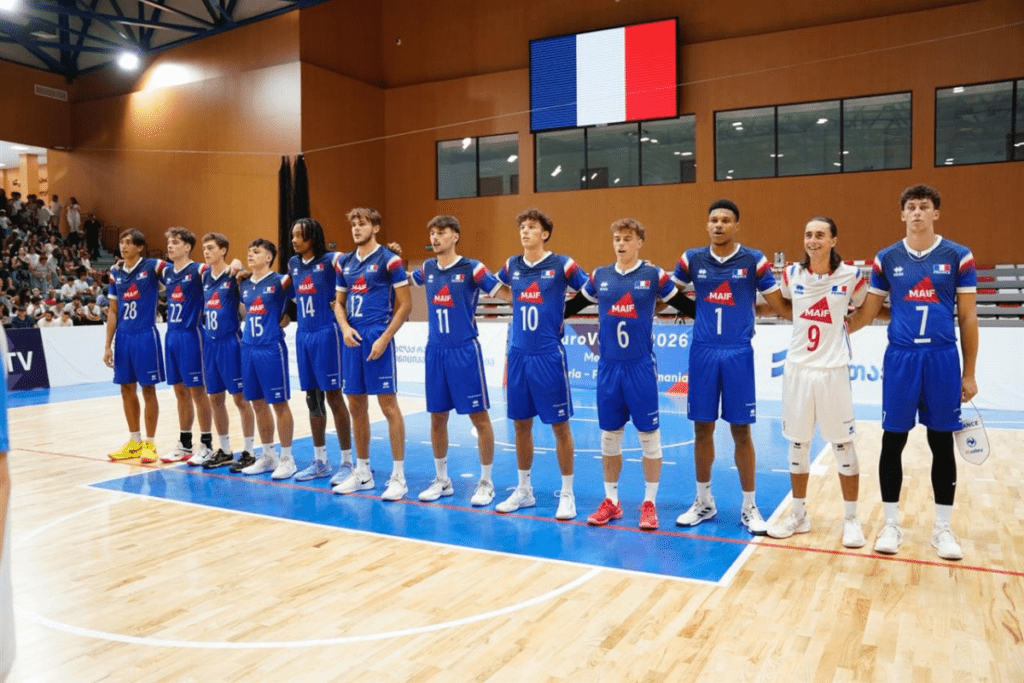 L’équipe de France U22 a signé un sans-faute en remportant ses trois rencontres qualificatives pour l’Euro 2026 en juillet 2025. (CEV)
