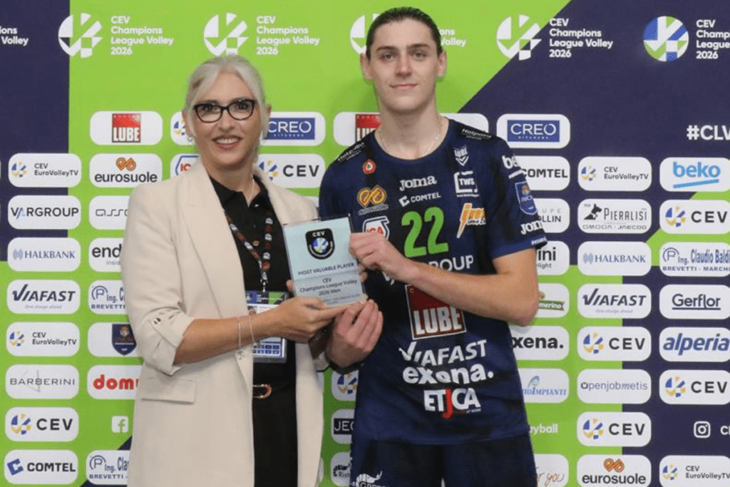 Noa Duflos-Rossi sacré MVP face à Leuven en Ligue des Champions (CEV)