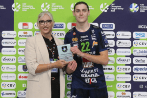Noa Duflos-Rossi sacré MVP face à Leuven en Ligue des Champions (CEV)